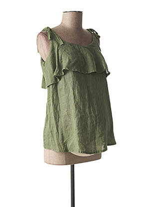 Chemisier maternité coupe large vert MENONOVE femme