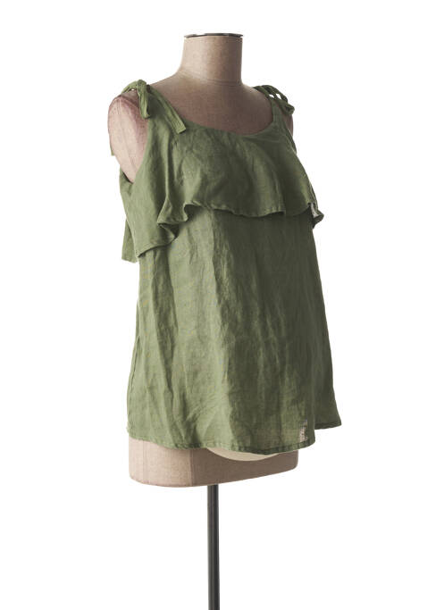 Chemisier maternité coupe large vert MENONOVE femme