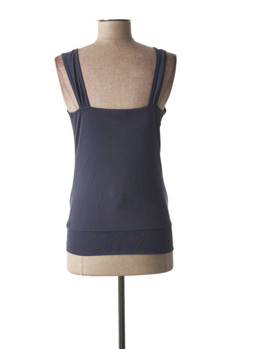 Chemisier maternité bleu FRAGILE pour femme