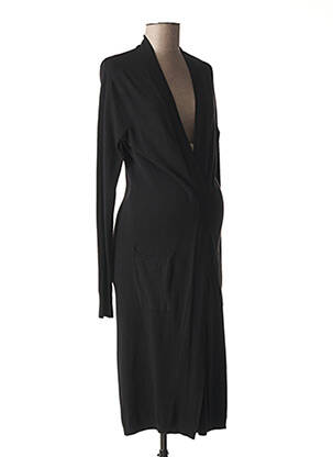 Gilet maternité coupe droite noir MENONOVE femme