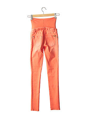 Jean maternité poches orange LOVE2WAIT femme