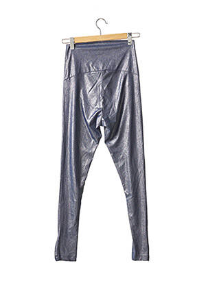 Pantalon maternité stretch bleu NINA BELLY femme