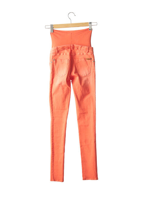 Jean maternité orange LOVE2WAIT pour femme