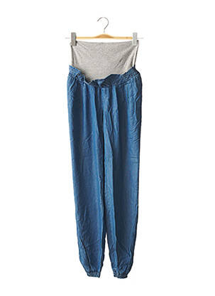 Pantalon maternité poches bleu LOVE2WAIT femme