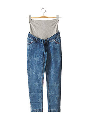 Pantacourt maternité bleu LOVE2WAIT femme
