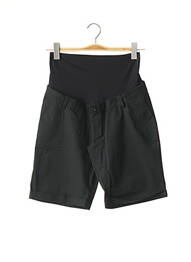 Short / bermuda maternité poches noir MENONOVE femme