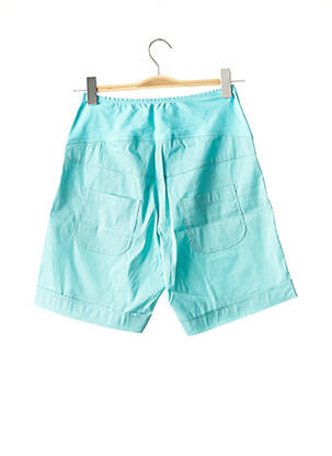 Short / bermuda maternité tissage popeline bleu NINA BELLY femme