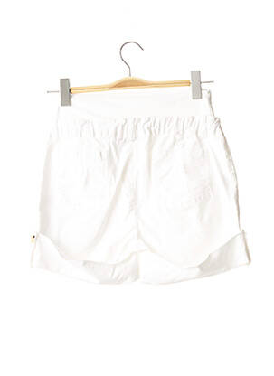 Short / bermuda maternité stretch blanc MENONOVE femme