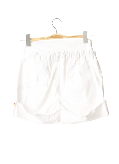 Short / Bermuda maternité blanc MENONOVE pour femme