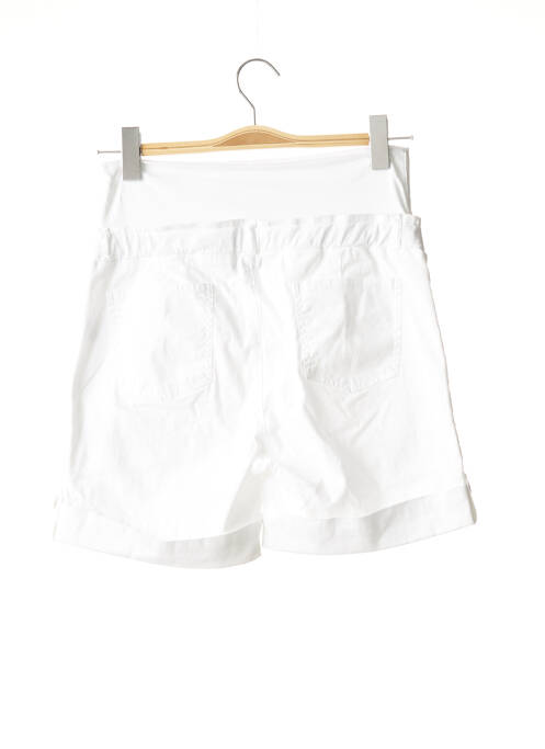 Short / Bermuda maternité blanc MENONOVE pour femme