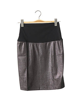 Jupe maternité coupe cintrée gris FRAGILE femme
