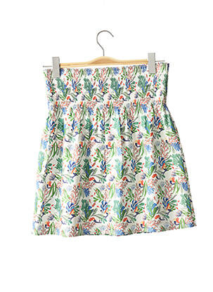 Jupe maternité coupe évasée vert POMKIN femme