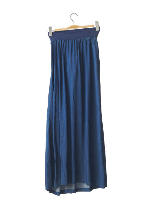 Jupe maternité coupe droite bleu 9 FASHION femme