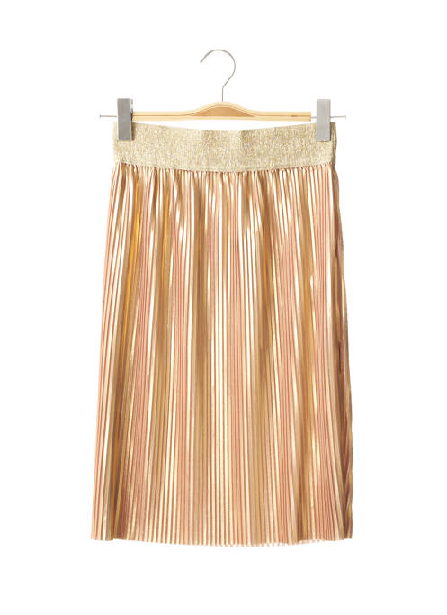 Jupe maternité coupe droite jaune FRAGILE femme