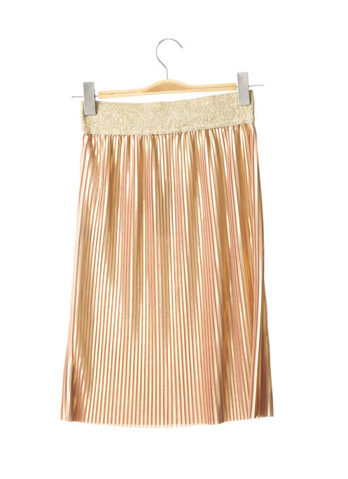Jupe maternité coupe droite jaune FRAGILE femme