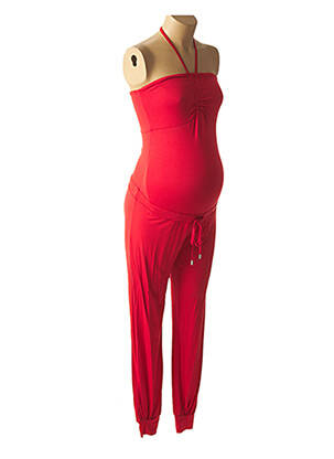Combinaison maternité stretch orange MENONOVE femme