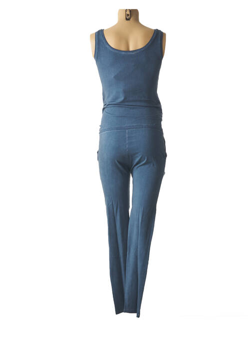 Combinaison maternité stretch bleu LOVE2WAIT femme