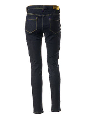 Jeans coupe slim slim taille normale bleu COUTURIST femme
