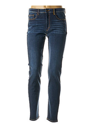 Jeans coupe slim slim taille normale bleu COUTURIST femme