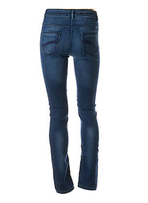 Jeans coupe slim slim taille haute bleu COUTURIST femme