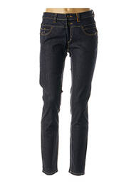 Jeans coupe slim slim taille basse bleu COUTURIST femme