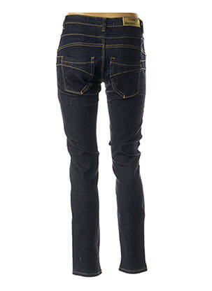 Jeans coupe slim slim taille normale bleu COUTURIST femme