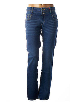Jeans coupe slim slim taille normale bleu COUTURIST femme
