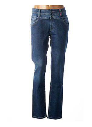 Jeans coupe slim slim taille normale bleu COUTURIST femme
