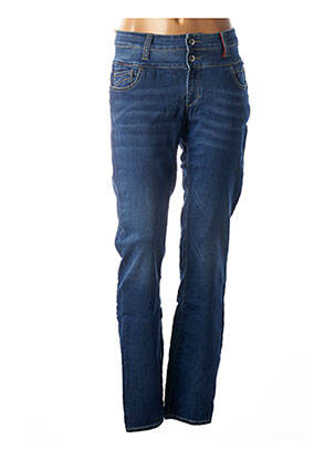Jeans coupe slim slim taille normale bleu COUTURIST femme