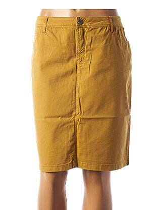 Jupe courte poches jaune COUTURIST femme
