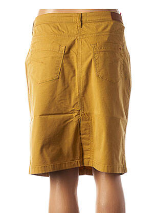 Jupe courte poches jaune COUTURIST femme