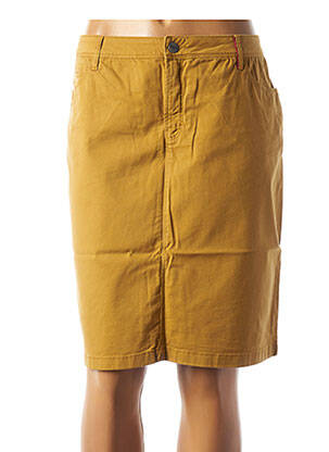 Jupe courte jaune COUTURIST pour femme