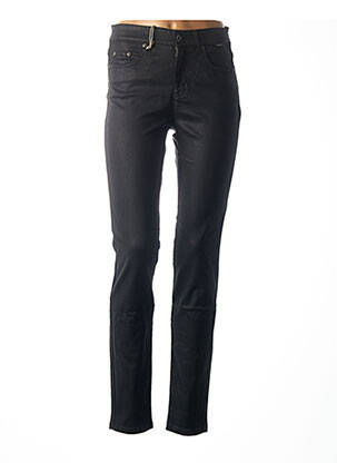 Pantalon slim stretch taille normale noir COUTURIST femme