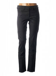 Pantalon slim taille basse taille basse noir COUTURIST femme