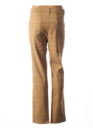 Pantalon slim stretch taille normale beige COUTURIST femme