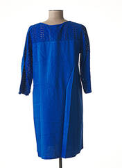 Robe mi-longue bleu DENIM &DRESS pour femme seconde vue