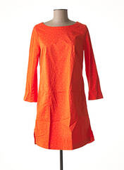 Robe mi-longue orange DENIM &DRESS pour femme seconde vue