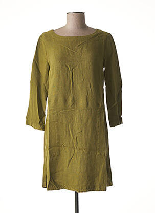 Robe mi-longue vert DENIM &DRESS pour femme