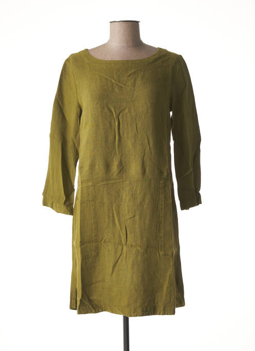 Robe mi-longue vert DENIM &DRESS pour femme