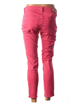 Pantalon 7/8 stretch taille basse rose COUTURIST femme