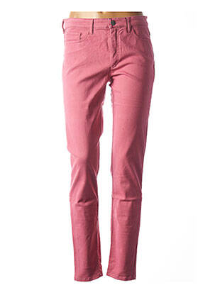 Pantalon slim taille basse taille basse rose COUTURIST femme