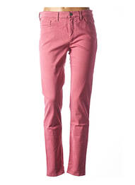 Pantalon slim taille basse taille basse rose COUTURIST femme