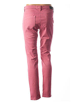 Pantalon slim taille basse taille basse rose COUTURIST femme