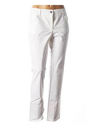 Jeans coupe slim slim taille normale blanc COUTURIST femme