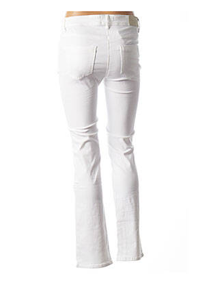 Jeans coupe droite sélection denim taille normale blanc COUTURIST femme