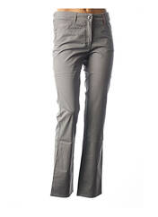 Jeans coupe droite gris COUTURIST pour femme seconde vue