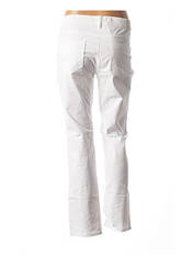 Jeans coupe slim blanc COUTURIST pour femme seconde vue