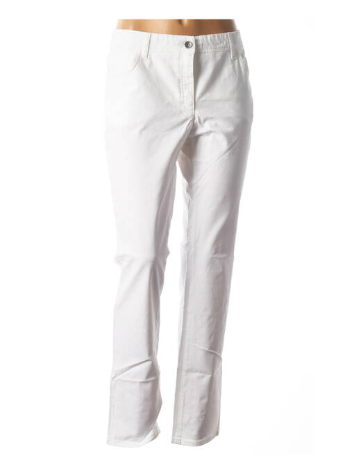 Jeans coupe slim blanc COUTURIST pour femme