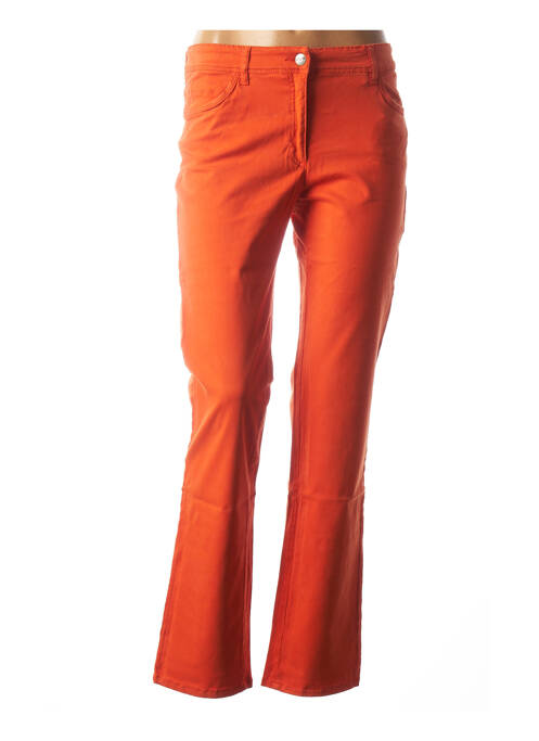 Pantalon droit orange COUTURIST pour femme