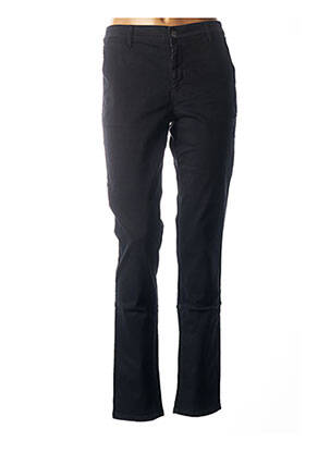 Pantalon droit stretch taille basse noir COUTURIST femme